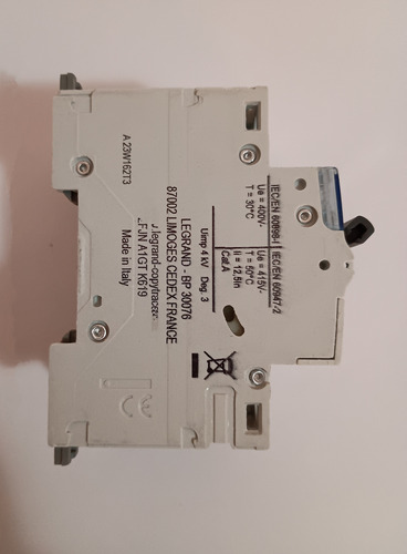 Interruptor Automatico 3p 32a Curva D 10ka Legrand Rf 408092