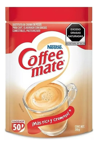 Sustituto De Crema Coffe Mate En Polvo 3 Piezas De 210 G C/u