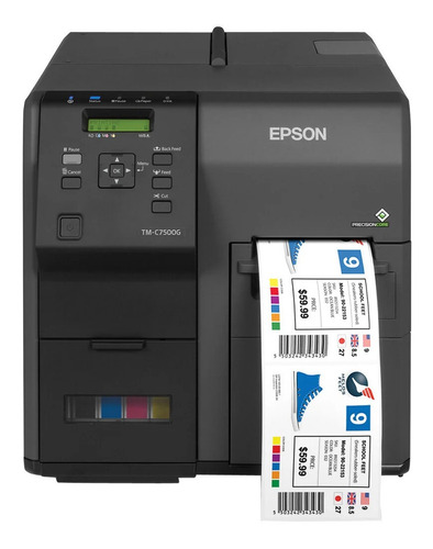 Impresora De Etiquetas Color Epson Colorwork C7500g