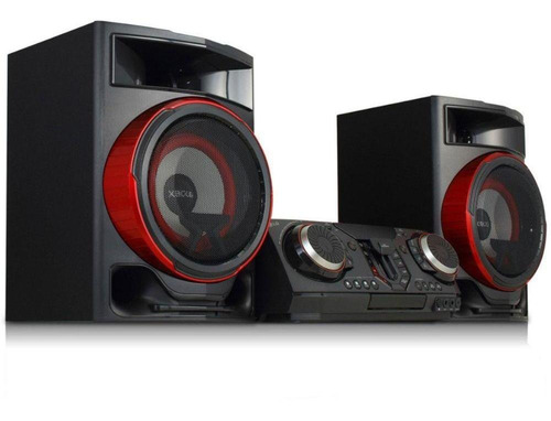 Imagem 6 de 9 de Mini System LG Xboom Cl87 Bluetooth Usb Cd Karaokê 2350w