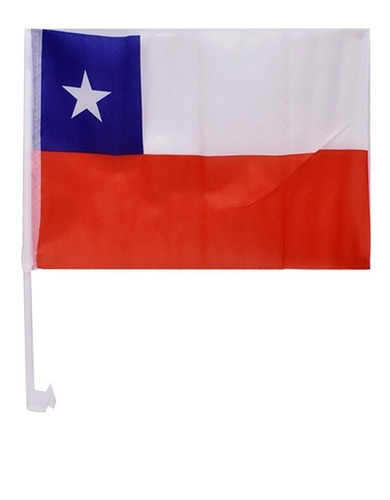 Bandera De Chile Para Auto Fiestas Patrias 