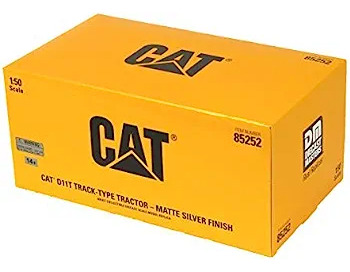 Diecast - Esc 1:50 - Bulldozer Cat. D11t Color Plata Mat Csg