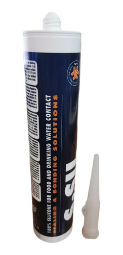 Imagen 2 de 6 de Silicón Para Materiales Grado Alimenticio 300ml Transparente