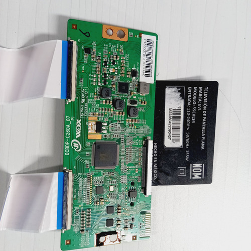 Tarjeta T-com Para Pantalla Evl Modelo 55evls4 Ver.2 (Usado)