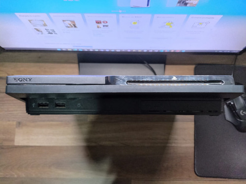 Ps3 Slim 160gb Impecable Con Caja, Nunca Desarmada Negro (Usado)