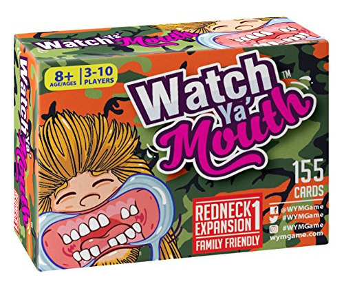 Watch Ya Mouth Redneck Expansion # 1 Phrase Juego Tarjetas