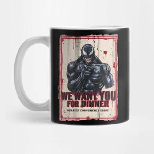 Taza Venom Spiderman Freekomic P2