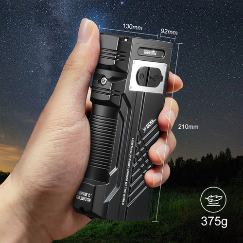 La Linterna Led Más Potente De Warsun 12000lm Yv
