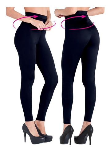 43798 Leggings Control Ilusion Comprime Reduce Stretch Molde