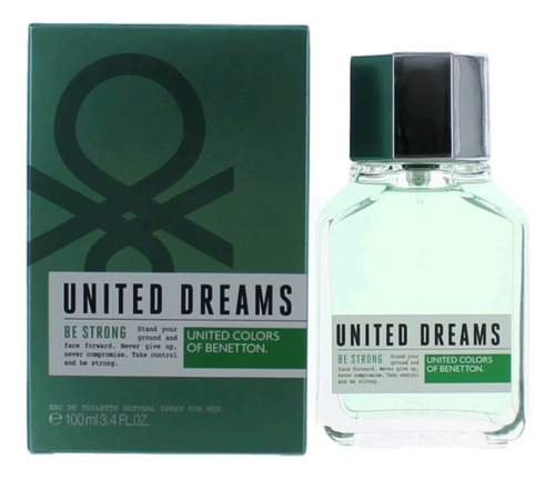 Perfume United Dream Be Strong De Benetton 100ml. Caballeros