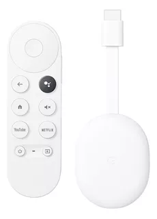 Google Chromecast Google Tv Voz 4k 8gb Snow Con 2gb De Ram