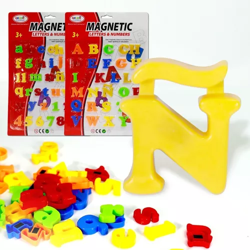 Comprar 26 letras magnéticas del alfabeto AZ, imanes de madera para nevera,  juguetes educativos para bebés y niños