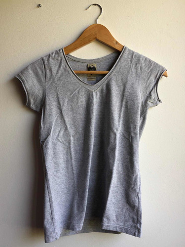 Polera Mujer Zara Trafaluc Talla S Gris