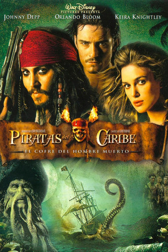 Dvd - Piratas Del Caribe El Cofre De La Muerte - Original R