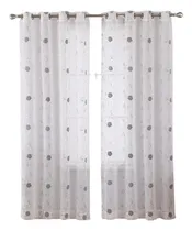 Comprar Cortinas Semitransparentes 2 Páneles 213 Largo X 132 Ancho
