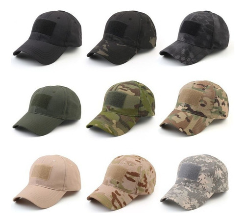 9 Sombreros De Camuflaje Táctico Militar Para Hombre [u]