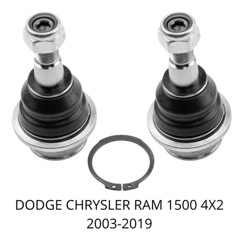 Par De Rotula Inferior Dodge Chrysler Ram 1500 4x2 2003-2019