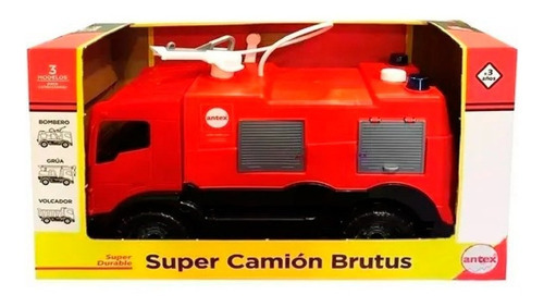 Super Camión Bombero Brutus Antex Len4003 Premium