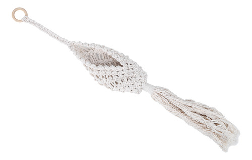Cesta Colgante Con Cuerda De Algodón Para Macetas, Decoració