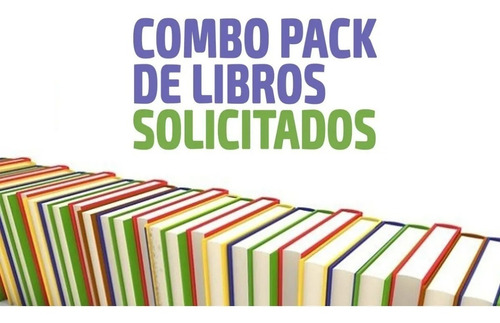 Imagen 1 de 1 de Combo Solicitado 6 Libros