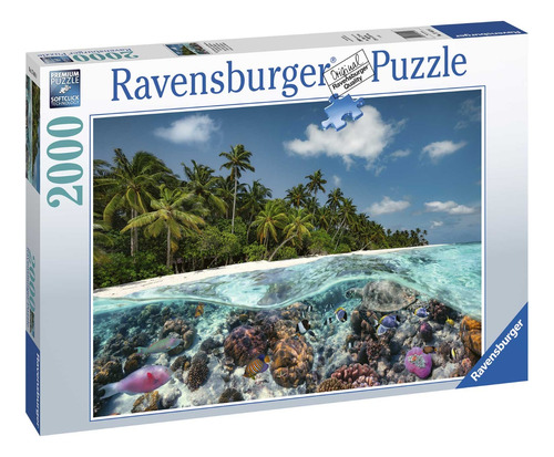 Puzzle 2000pz Buceo En Las Maldivas - Ravensburger 174416