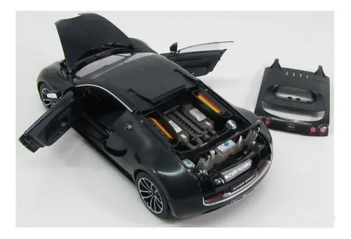 Bugatti Veyron 16.4 Super Sport Dark Blue Autoart 1/18 | MercadoLivre