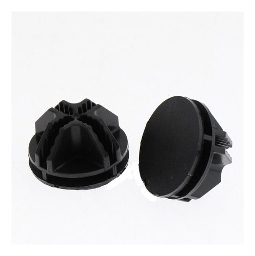 10 Conectores De Malla De Plástico Negro Para