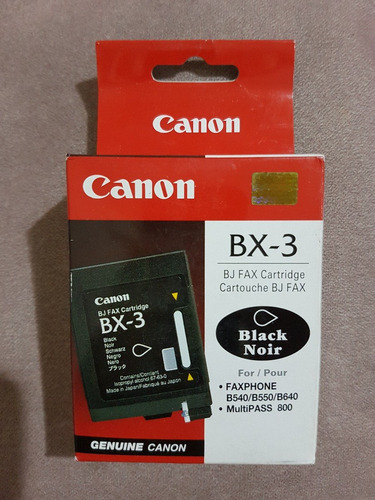 Cartucho Canon Originales   Bx-3   