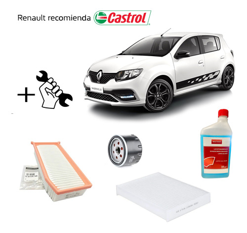 Service Todo Incluido Renault Sandero Rs 2.0 F4r 30000 Km