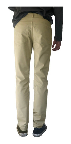 Pantalon Slim De Gabardina- Corte Jean - Colores - B A Jeans