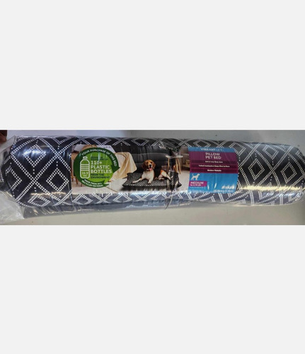 Vibrant Life Cama Para Mascotas Almohada Acolchada Gris Oscuro