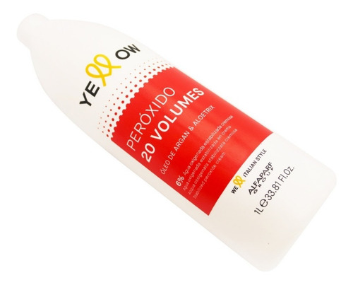 Agua Oxigenada Yellow Oxidante Crema Estable 10/20/30/40