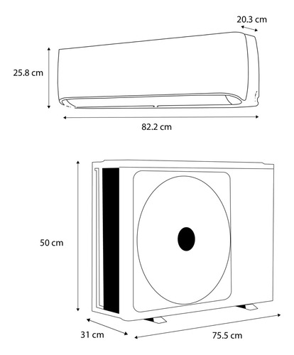 Aire Acondicionado Art122ka Minisplit Inverter Blanco Hisense