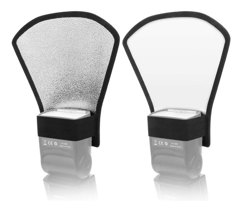 Flash Speedlite Difusor Reflector Y 12 Piezas Filtro Color