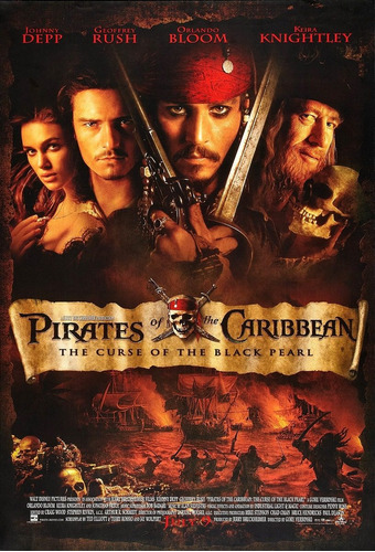 Piratas Del Caribe Set De Afiches
