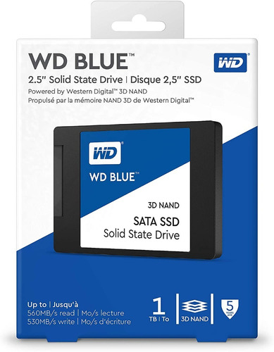 Disco Solido Ssd 1tb Western Digital Blue 3d Nand Pc Laptop