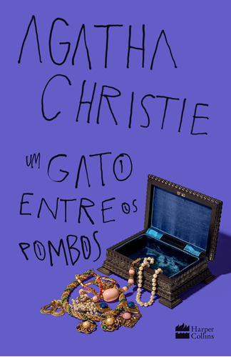 Um gato entre os pombos, de Christie, Agatha. Casa dos Livros Editora Ltda, capa dura em português, 2021