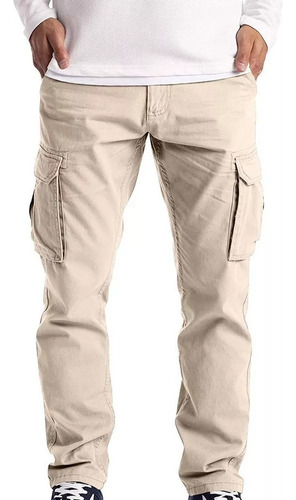 Pantalones Cargo Para Hombre Ropa De Trabajo [u]