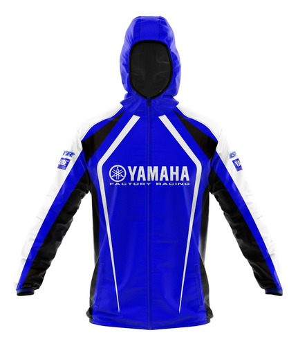 Campera Moto Yamaha Interior Forrado Repele Agua Marca Acme