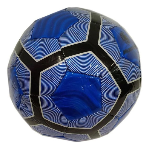 Pelotas De Futbol Dream Sport Nº5 Pf16 Cuero Sintético Color Azul