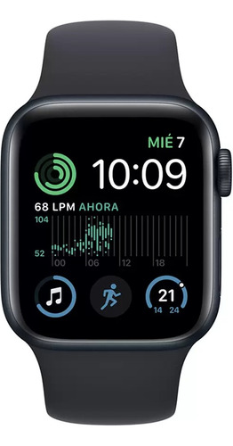 Apple Watch Se Gps - Correa Deportiva Medianoche - Patrón