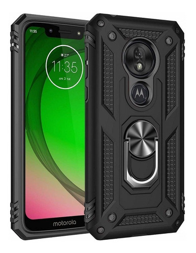 Estuche Antichoque Armor Ring Para Motorola Moto G7 Play