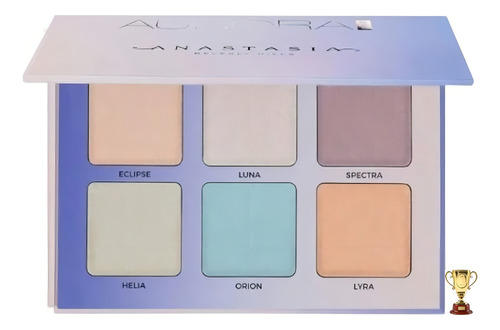 Paleta De Iluminador Glow Kit Aurora Anastasia Beverly Hills Tom Da Maquiagem 6 Tons