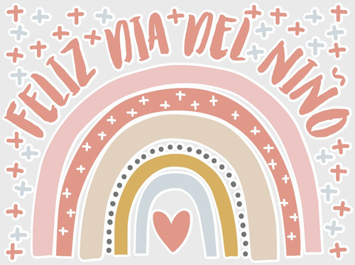 Imagen 5 de 8 de Vidrieras Del Día Del Niño Feliz Dia Del Niño Grandes