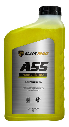 Aditivo A55 Concentrado Black Prime Amarelo 1l