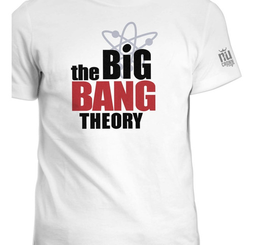 Camiseta Cuello Redondo The Bigbang Theory Logo Hombre Ink