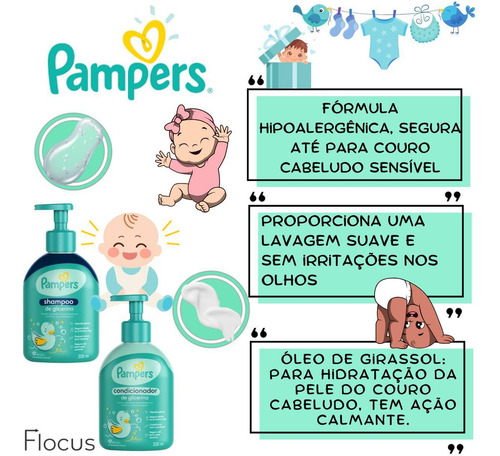 Kit Pampers Glicerina Bepantol Baby Pomada Assaduras Lenços