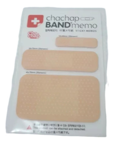 Lembrete Adesivo Band Memo Estilo Band-aid