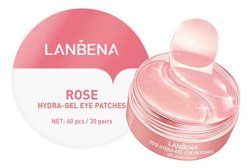 Máscara Facial Rose Eye Para Melhorar As Olheiras. Desvanece