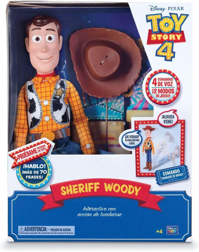 Muñeco Woody Animatronico Toy Story 4 Original.!!!